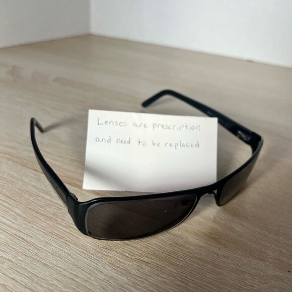 Prada SPR52F 1BO-3M1 2006 Vintage Sunglasses FRAMES ONLY Black 60-17-135 READ - Picture 1 of 9